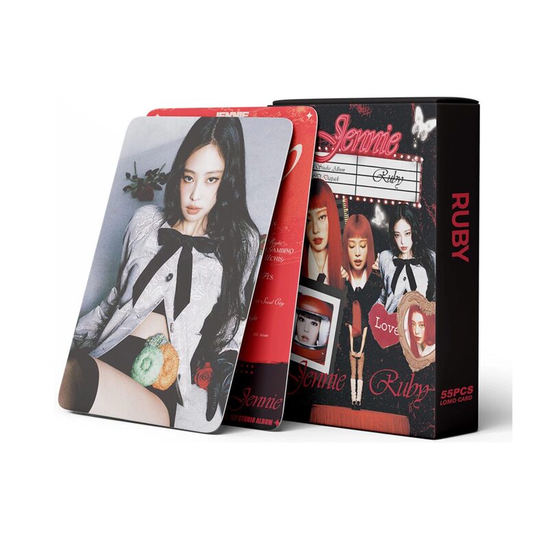 LOMO CARDS | Jennie (BLACKPINK) [RUBY]